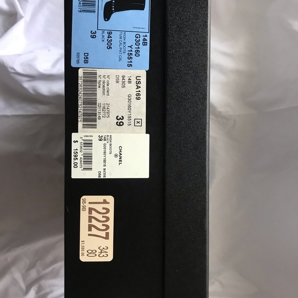 New inbox Chanel Boots Pearl Accent. Size 39 - Picture 6 of 6